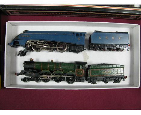 Two Hornby Dublo 3 Rail Locomotives and Tenders A4 Class 4-6-2 Locomotive, R/No. 11, 'Empire of India', LNER blue, 4-6-0 Loco