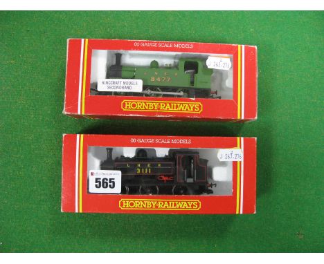 Two Boxed Hornby "00" Gauge Locomotives #R2164 Class J83 0-6-0 T Locomotive, R/no 8477, L.N.E.R green, #Rs04 class J52 0-6-0 