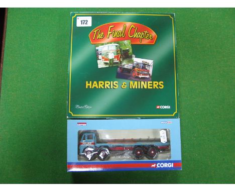 Three 1/50th Scale Model Diecast Lorries By Corgi, in two packs. Both boxed and certified. Includes # CC99131 "The Final Chap