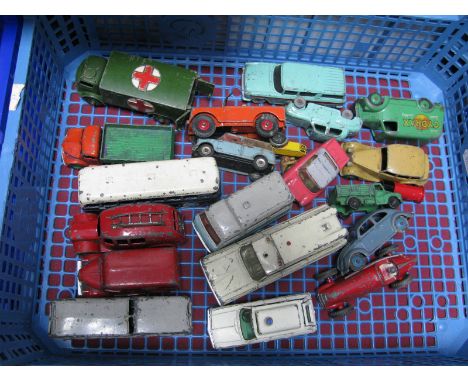 A quantity of Mainly 1950's / 1960's Dinky Diecast Diecast vehicles, all playworn.