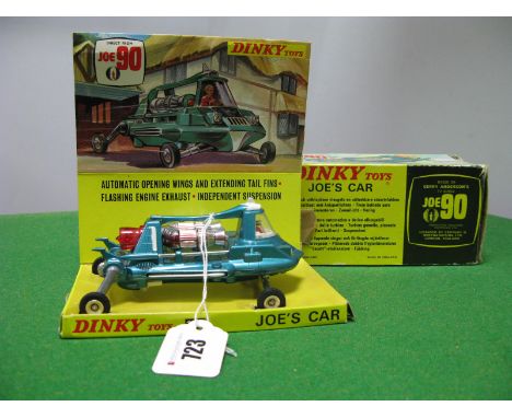 Dinky Toys No. 102 'Joe 90 - Joe's Car', overall good plus. Paint damage to front nose and chipping to raised edges. Boxed. A