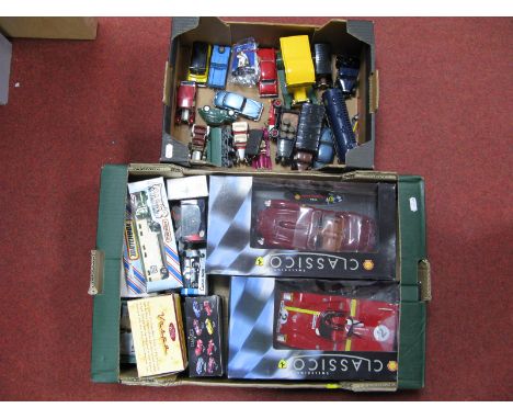 A Quantity of Diecast Vehicles, by MB Sales, Matchbox, Xonex, Norev, Corgi, Cararama. Both boxed and loose including boxed 1: