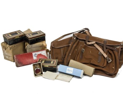 Chad Valley Money Boxes Children's Satchels and other items, 7 small and 4 medium money boxes, each with a key, most still wi