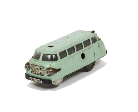 Schuco Varianto 3044 light green Bus, G-VG  vehicle tested well at time of cataloguing