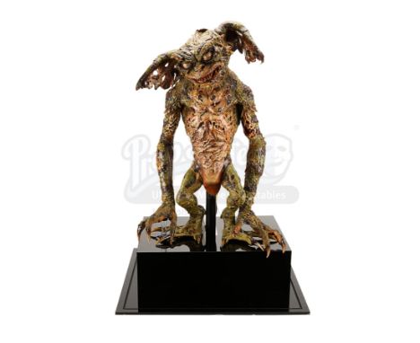 A melting Gremlin puppet from Joe Dante's comedy sequel Gremlins 2: The New Batch. The mischievous Gremlins were ultimately d