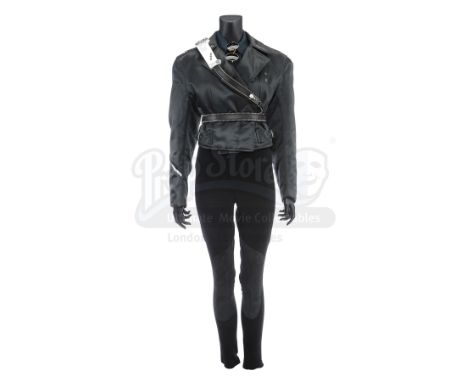 Lenina Huxley's (Sandra Bullock) S.A.P.D. uniform from Marco Brambilla's sci-fi action-comedy Demolition Man. Twentieth-centu