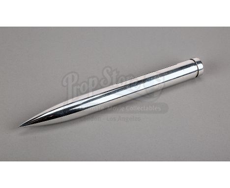 Blade's (Wesley Snipes) aluminium stake from Stephen Norrington's vampire action-thriller Blade. The half-vampire "Daywalker"