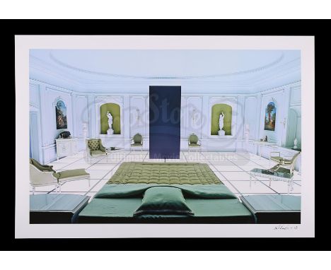 A single-issue limited edition, autographed autographed print of Bedroom and Monolith by unit photographer Keith Hamshere, fr