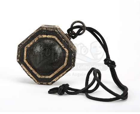 Jack Sparrow's (Johnny Depp) stunt compass from Gore Verbinski's action-adventure sequel Pirates of the Caribbean: At World's