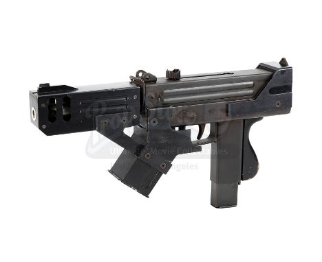 Blade's (Wesley Snipes) hero Ingram MAC-10 machine pistol from Guillermo del Toro's vampire action-thriller sequel Blade II. 