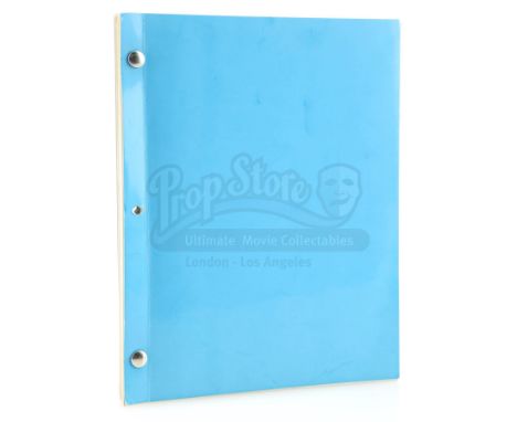 Property Master John Zemansky's production-used script from Robert Zemeckis' sci-fi adventure sequel Back to the Future Part 