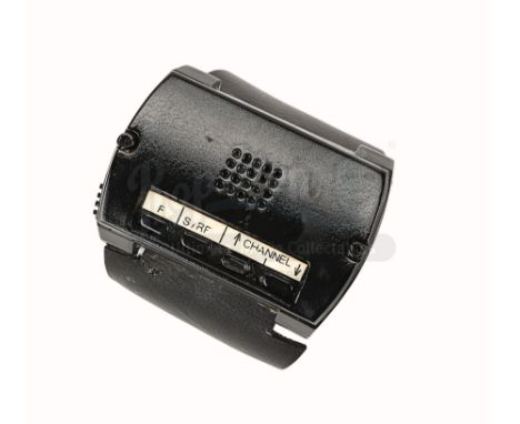 A wrist communicator from Nicholas Meyer's sci-fi sequel Star Trek II: The Wrath of Khan. Wrist communicators were worn by me