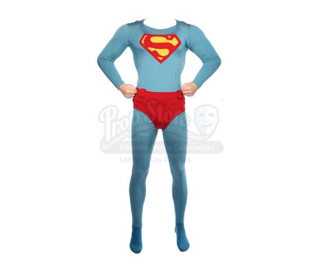 Superman's (Christopher Reeve) tunic, leggings and pants from Sidney J. Furie's superhero sequel Superman IV: The Quest for P