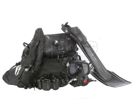Harry Tasker's (Arnold Schwarzenegger) scuba gear from James Cameron's action comedy True Lies. Superspy Tasker used scuba ge