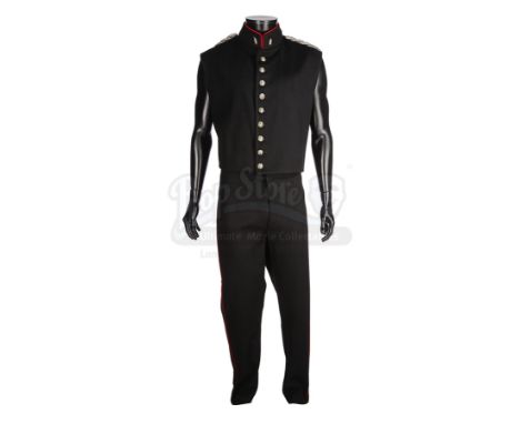 Javert's (Russell Crowe) waistcoat and trousers from Tom Hooper's musical drama Les MisÃƒÂ©rables (2012). Javert wore his wai