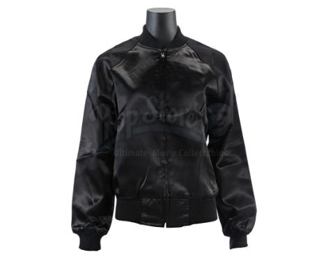 A crew jacket from the production of Ridley Scott's sci-fi classic Blade Runner. This black The Cloth Tattoo zip-up bomber ja