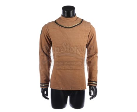 Captain Apollo's (Richard Hatch) tunic from Glen A. Larson's sci-fi television show Battlestar Galactica. The leader of the G