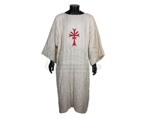 The Grail Knight's (Robert Eddison) tunic from Steven Spielberg's action-adventure sequel Indiana Jones and the Last Crusade.