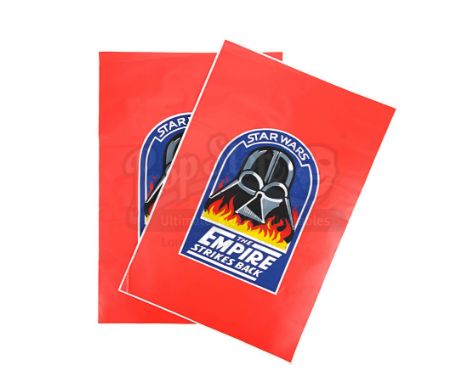 A pair of large vehicle decals from Irvin Kershner's Star Wars: The Empire Strikes Back. Trac-Master snow vehicles, used as t