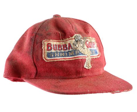 Forrest Gump's (Tom Hanks) screen-matched distressed Bubba Gump Shrimp Co. cap from Robert Zemeckis' Academy Award-winning dr