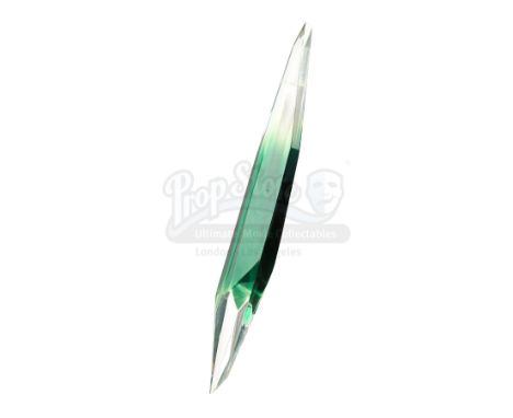 A green Kryptonian energy crystal from Sidney J. Furie's superhero sequel Superman IV: The Quest for Peace. Clark Kent (Chris