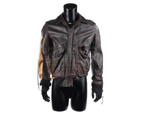 Jim's (Christian Bale) brown leather flying jacket from Steven Spielberg's Oscar-nominated Second World War epic Empire of th