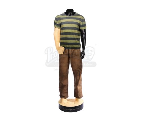 Sandman's (Thomas Haden Church) costume from Sam Raimi's superhero sequel Spider-Man 3. Escaped convict Flint Marko (Thomas H