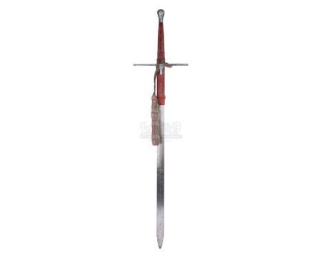 William Wallace's (Mel Gibson) hero claymore sword from Gibson's Academy Award-winning medieval biopic Braveheart. Scotsman W