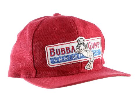 Forrest Gump's (Tom Hanks) clean Bubba Gump Shrimp Co. cap from Robert Zemeckis' Academy Award-winning drama Forrest Gump. Gu