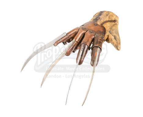 Freddy Kruger's (Robert Englund) glove from Ronny Yu's action-horror film Freddy Vs. Jason. Freddy wore his glove throughout 