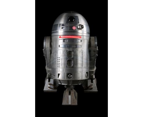 A light-up remote control R2-BHD droid from Gareth Edwards' Rogue One: A Star Wars Story. R2-BHD served as an astromech droid