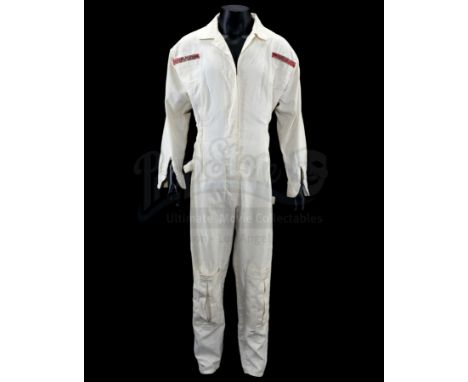 A set of Hill Valley 2015 Public Works coveralls from Robert Zemeckis' 1989 sci-fi adventure sequel Back to the Future Part I