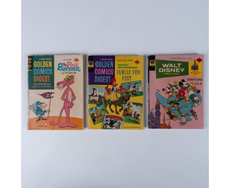 Celebrate cartoon stories and fun with this set of 1970s Comics Digest gems highlighting the iconic Walt Disney with the spec