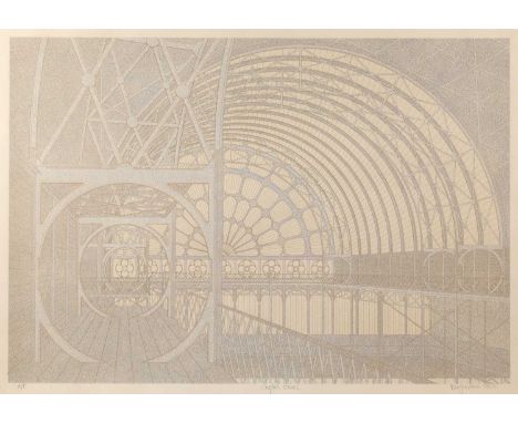 Ben Johnson (b.1946)
Crystal Palace, 1984
artist's proof, signed, titled, and dated in pencil (in the margin)
lithograph
56 x