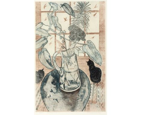 Richard Bawden (b.1936)
Contemplation
21/85, signed, titled, and numbered in pencil (in the margin)
etching and aquatint
59 x