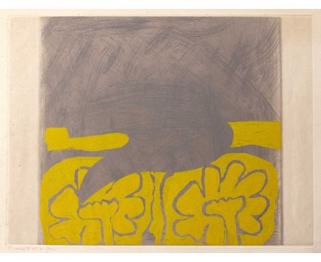 Georges Braque (1882-1963)
Passage III
state proof
inscribed in pencil (in the margin)
etching and aquatint
43 x 54cm.