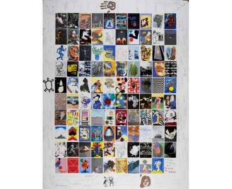 Band AidVisual Aid For Band Aid, 1985
No.110 of 500, limited edition print, published by Coriander Studios, featuring various