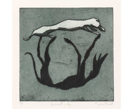 Mychael Barratt (b.1961)
Giacometti's Dog
artist's proof, signed and titled in pencil (in the margin)
etching and aquatint
40
