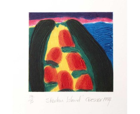 William Crozier (1930-2011)
Sherkin Island, 1994
74/75, signed, titled, and dated in pencil (in the margin)
etching and aquat
