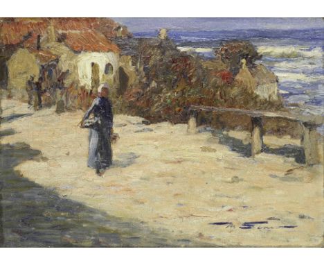 Mark Senior (British, 1864-1927)'The Cockpit, Runswick Bay' signed 'M Senior' (lower right)oil on canvas&nbsp;&nbsp;25.7 x 36