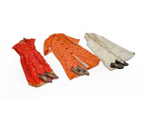 Circa 1960s Chinese Costumes and Style Shoes From the Duke & Duchess of Windsor Sale, Sotheby's, lot 2364, September 1997, co