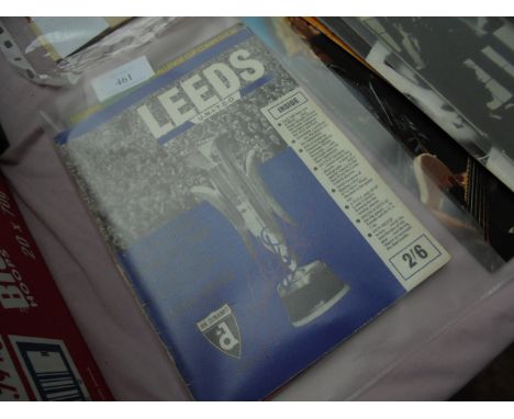 3 football programmes incl. the FA Cup Final of 1982 QPR v Tottenham Hotspur, the final of 1978 between Arsenal and Ipswich a
