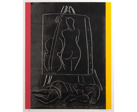 Sonia Lawson (b.1934)Art & Music, signed and numbered in pencil, lithograph, 76 x 56cm, unframed; together with two further l