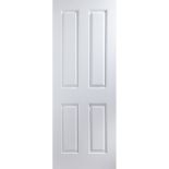 PALLET TO CONTAIN 6 X NEW & PACKAGED PAIRS OF U11941 Atherton 4 Panel Smooth doors with square