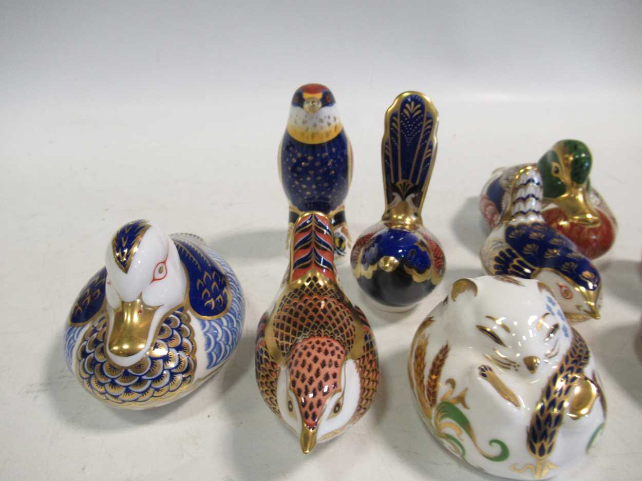 Royal Crown Derby imari paperweights, (9) in Cheffins Fine Art