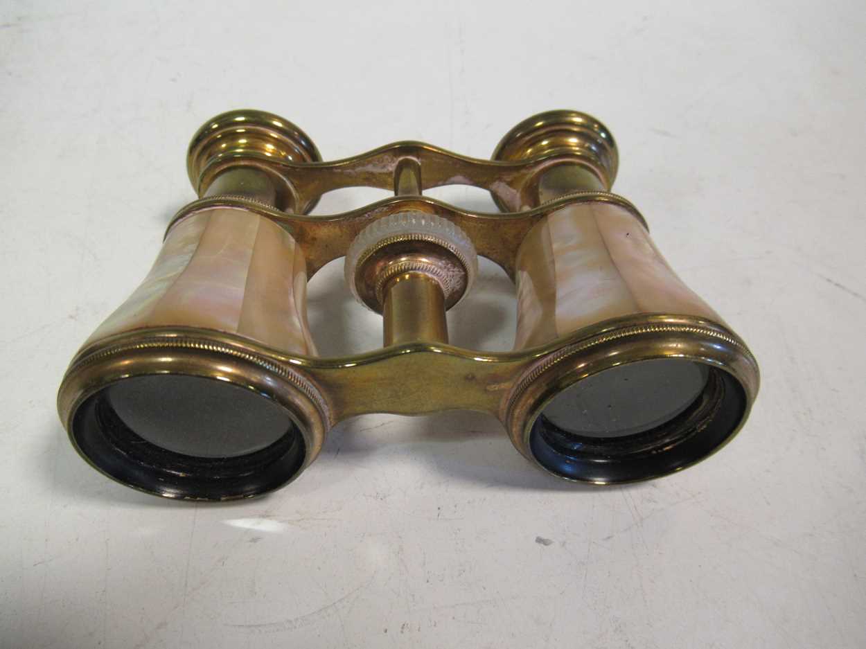 Carl Zeiss 'Theatis' opera glasses 3.5 x 15 with case, and another