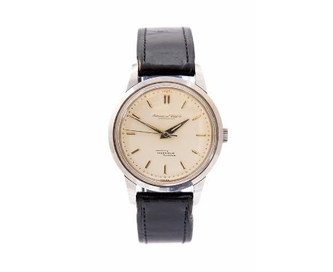 IWC- a gentleman's International Watch Company Schaffhausen Ingenieur automatic wristwatch, circa 1960's, champagne dial, app