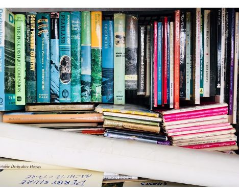 Collection of 20th-century books and local history publications relating to Derbyshire, including works on history &amp; topo
