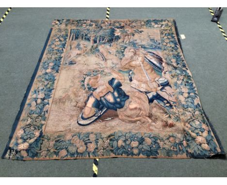 17th Century tapestry 2.65 X 2.30m 