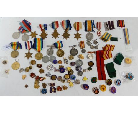A lot comprising three '14-'15 stars 6597 Pte M McCormack I/RSC Fus, 12503 Pte E Connolly I. Sco. R.I.F., 1376 Pte R.E. Morri